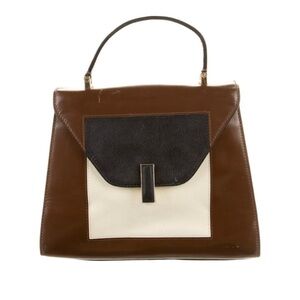 Valextra Iside Leather Handle Bag - Mini Bag